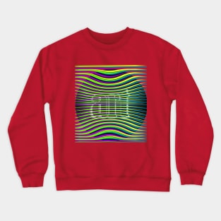 kinetic art neon Crewneck Sweatshirt